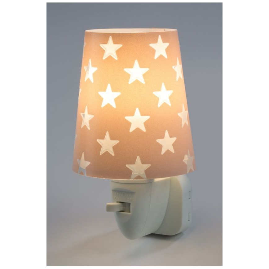 Dalber D-81215S - LED Dětské noční světlo STARS 1xLED/0,3W/230V