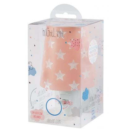 Dalber D-81215S - LED Dětské noční světlo STARS 1xLED/0,3W/230V