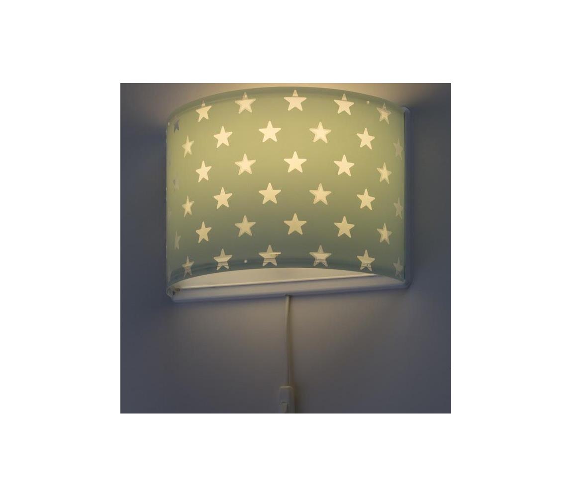 Dalber Dalber D-81218H - Dětské nástěnné svítidlo STARS 1xE27/60W/230V PI317