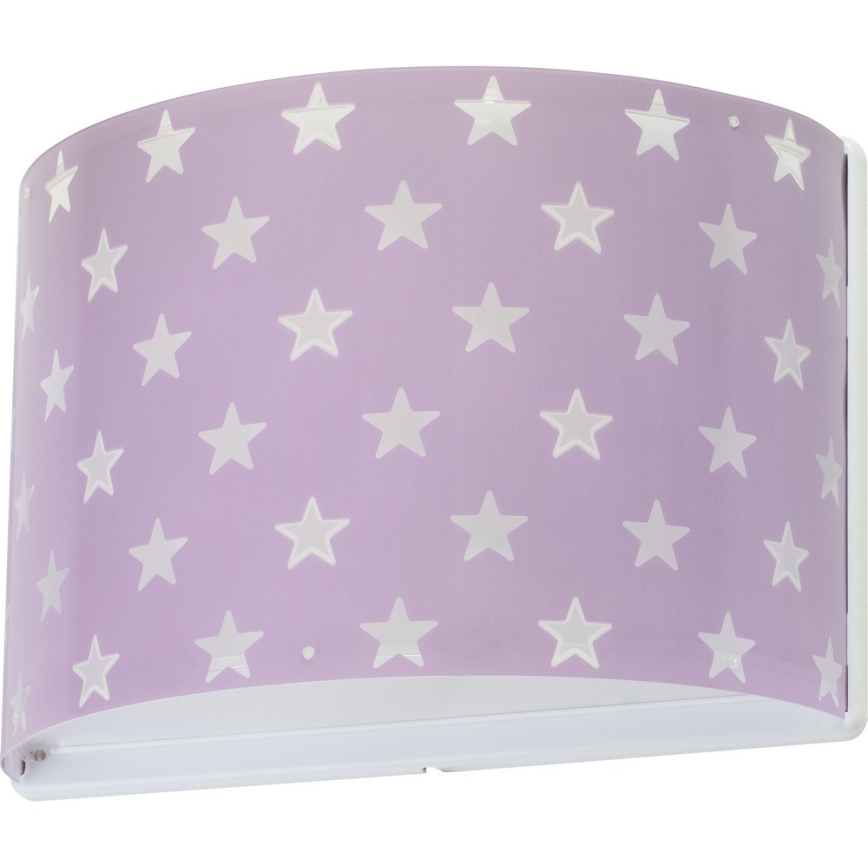 Dalber D-81218L - Dětské nástěnné svítidlo STARS 1xE27/60W/230V
