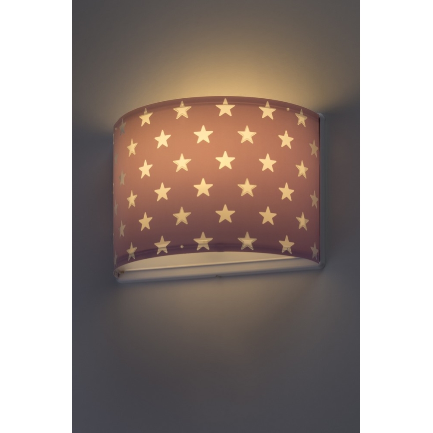Dalber D-81218L - Dětské nástěnné svítidlo STARS 1xE27/60W/230V