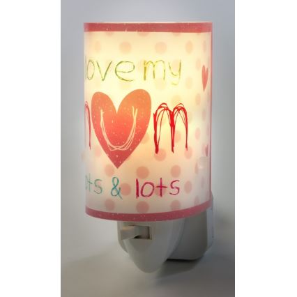 Dalber D-92811 - LED Dětské noční světlo MUM&DAD 1xE14/0,3W/230V