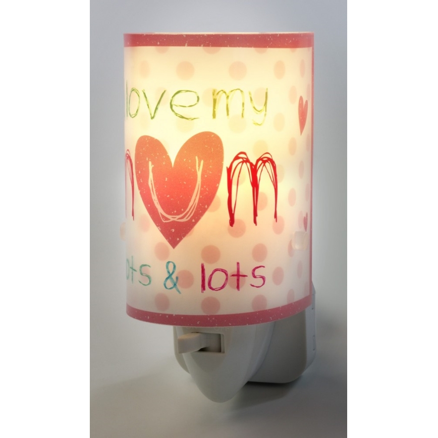 Dalber D-92811 - LED Dětské noční světlo MUM&DAD 1xE14/0,3W/230V
