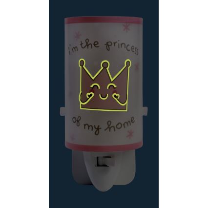 Dalber D-92831 - LED Dětské noční světlo PRINCESS 1xLED/0,3W/230V