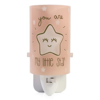 Dalber D-92841 - LED Dětské noční světlo MY LITTLE STAR 1xLED/0,3W/230V