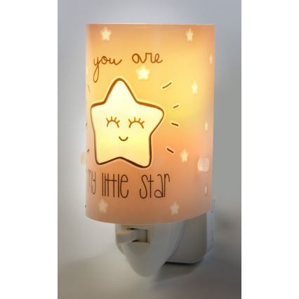 Dalber D-92841 - LED Dětské noční světlo MY LITTLE STAR 1xLED/0,3W/230V