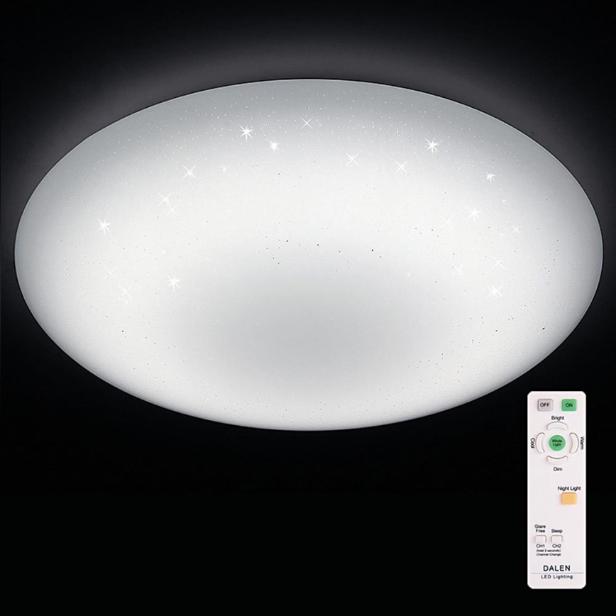 Dalen DL-C408TX - LED stmívatelné stropní svítidlo STAR SKY LED/56W/230V