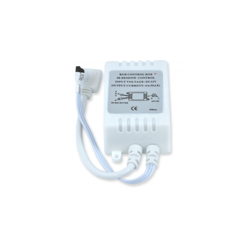 Dálkové ovládání + regulátor RGB 12V