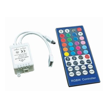 Dálkový ovladač pro RGBW LED pásky 12-24V + dálkové ovládání