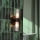Där Lighting BOL0922 - Koupelnová nástěnná lampa BOLTON 2xG9/5W/230V IP44 černá