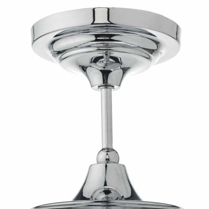 Där Lighting CAD0150 - Koupelnový přisazený lustr CADEN 1xE27/60W/230V IP44 lesklý chrom