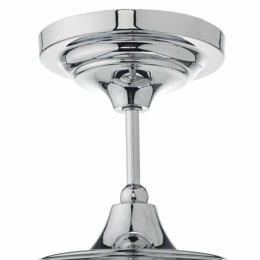 Där Lighting CAD0150 - Koupelnový přisazený lustr CADEN 1xE27/60W/230V IP44 lesklý chrom