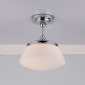 Där Lighting CAD0150 - Koupelnový přisazený lustr CADEN 1xE27/60W/230V IP44 lesklý chrom