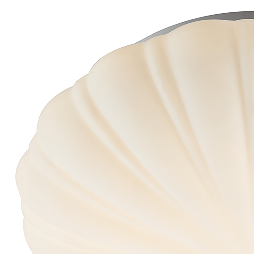 Där Lighting CAF502 - Koupelnové stropní svítidlo CAFE 1xE27/60W/230V pr. 27 cm IP44 bílá