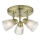 Där Lighting CED7675 - Koupelnové bodové svítidlo CEDRIC 3xG9/25W/230V IP44 mosaz