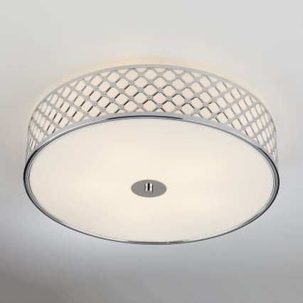 Där Lighting CIV5050 - Stropní svítidlo CIVIC 5xE14/60W/230V pr. 50 cm lesklý chrom