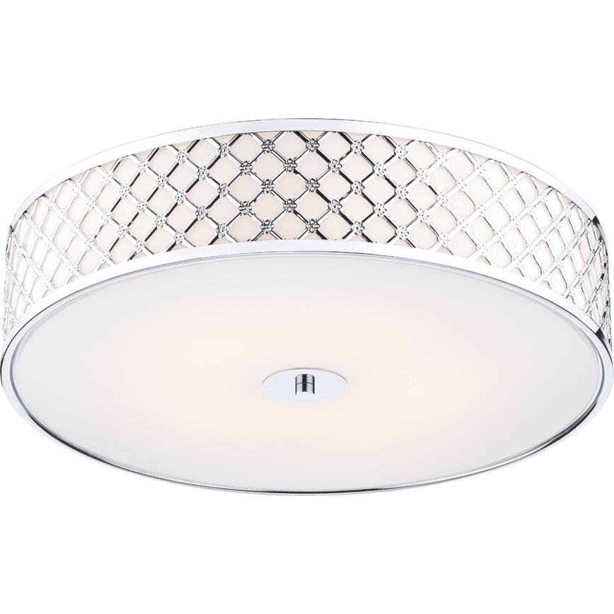 Där Lighting CIV5050 - Stropní svítidlo CIVIC 5xE14/60W/230V pr. 50 cm lesklý chrom