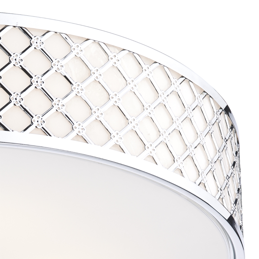 Där Lighting CIV5050 - Stropní svítidlo CIVIC 5xE14/60W/230V pr. 50 cm lesklý chrom
