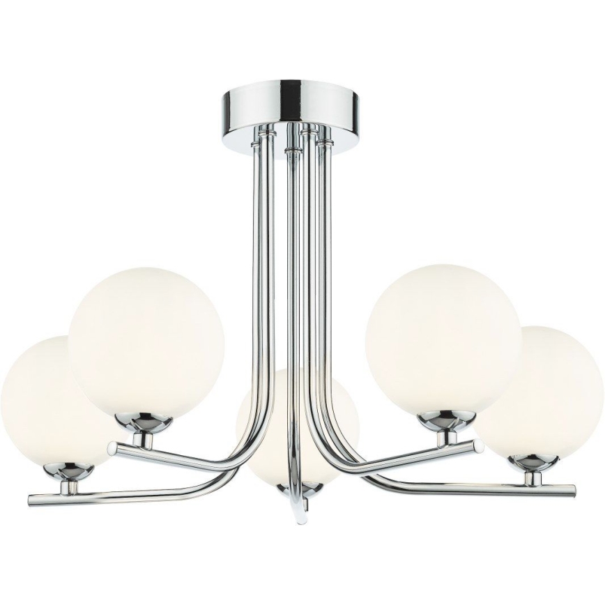 Där Lighting CRA5450-02 - Lustr na tyči CRADLE 5xG9/25W/230V lesklý chrom