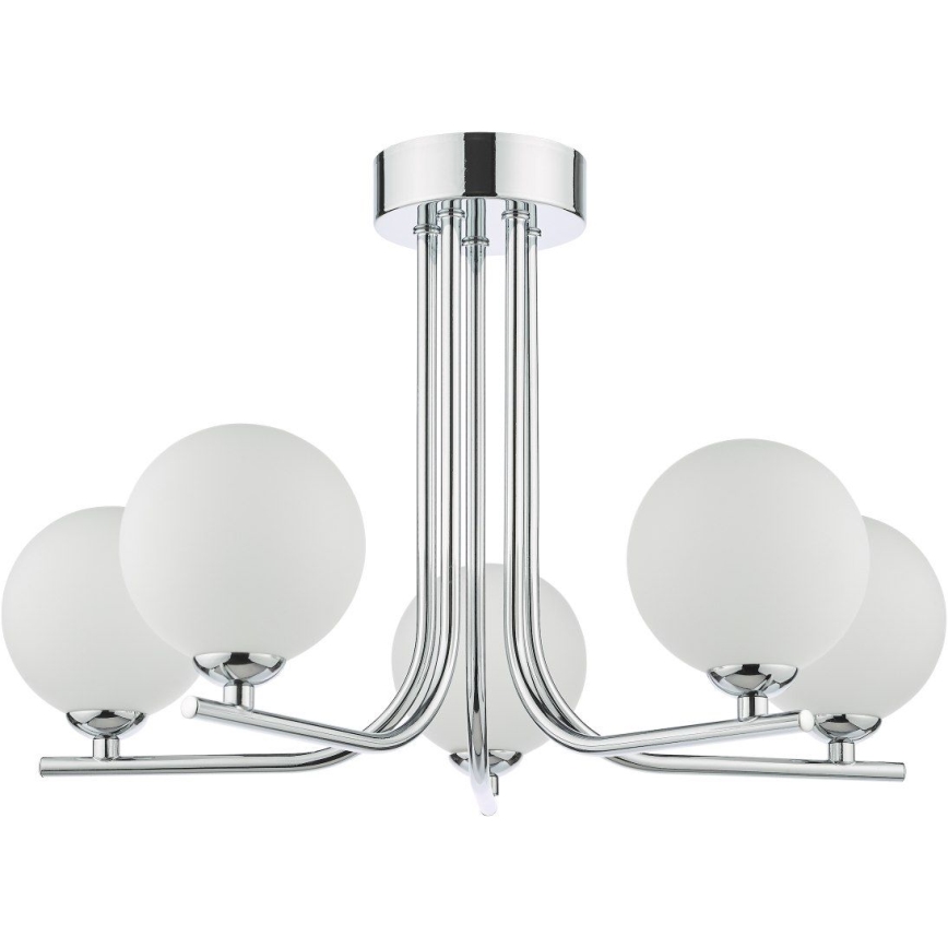 Där Lighting CRA5450-02 - Lustr na tyči CRADLE 5xG9/25W/230V lesklý chrom