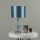 Där Lighting ELS4223 - Stolní lampa ELSA 1xE27/40W/230V modrá/lesklý chrom