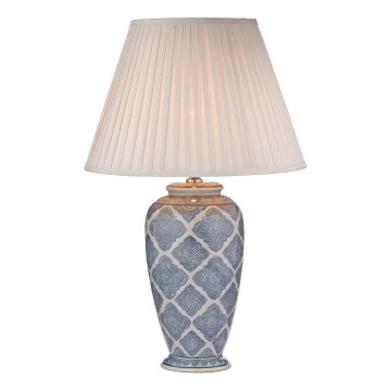 Där Lighting ELY4223 - Stolní lampa ELY 1xE27/60W/230V modrá