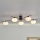 Där Lighting JAS5422 - Přisazený lustr JASPER 5xG9/25W/230V černá