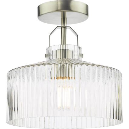 Där Lighting LEN4846 - Přisazený lustr LENKA 1xE27/60W/230V matný chrom