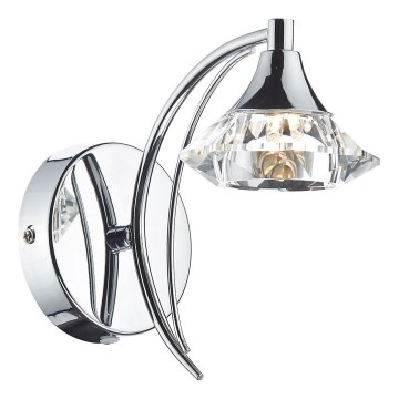 Där Lighting LUT0750 - Nástěnná lampa LUTHER 1xG9/40W/230V lesklý chrom