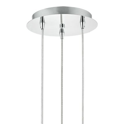 Där Lighting LYA0350 - Lustr na lanku LYALL 3xG9/40W/230V lesklý chrom