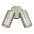 Där Lighting ORT0968 - LED Venkovní nástěnné bodové svítidlo ORTEGA 2xGU10/5W/230V IP65 lesklý chrom