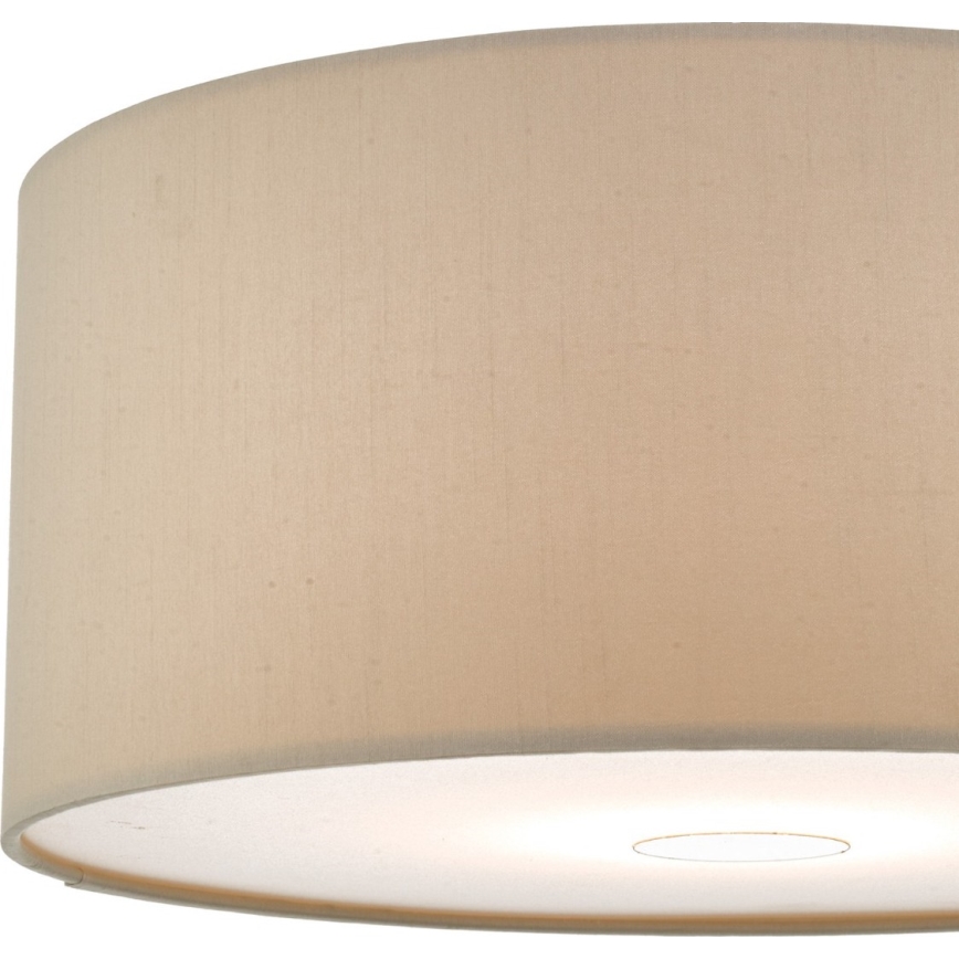Där Lighting RON6529 - Lustr na lanku RONDA 1xE27/60W/230V černá/béžová