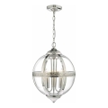Där Lighting VAN0338 - Lustr na řetězu VANESSA 3xE14/40W/230V lesklý chrom