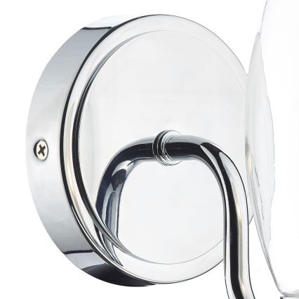 Där Lighting VES0750 - Koupelnová nástěnná lampa VESTRY 1xG9/25W/230V IP44 lesklý chrom