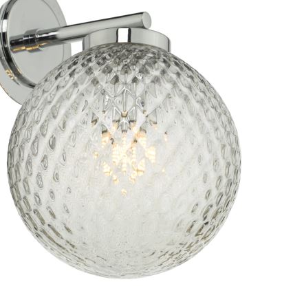 Där Lighting WAY0750 - Koupelnová nástěnná lampa WAYNE 1xG9/3W/230V IP44 lesklý chrom