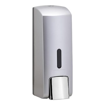 Dávkovač mýdla 6,5x18,5 cm šedá