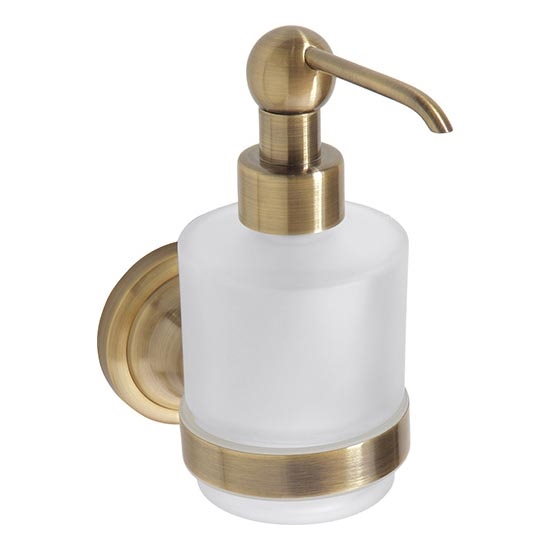 Dávkovač mýdla 7,5x15 cm bronzová