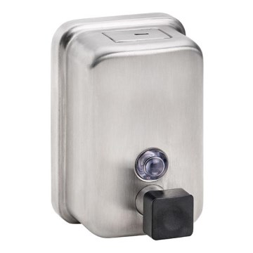 Dávkovač mýdla 9,7x15 cm nerez/stříbrná