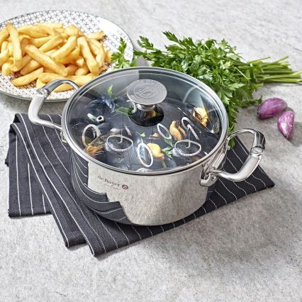 De Buyer 3427.24 - Hrnec s poklicí MILADY 24 cm nerez