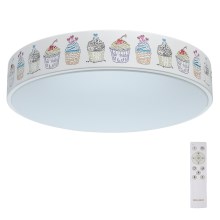De Markt - LED Stmívatelné dětské stropní svítidlo HI-TECH 1xLED/50W/230V + dálkové ovládání
