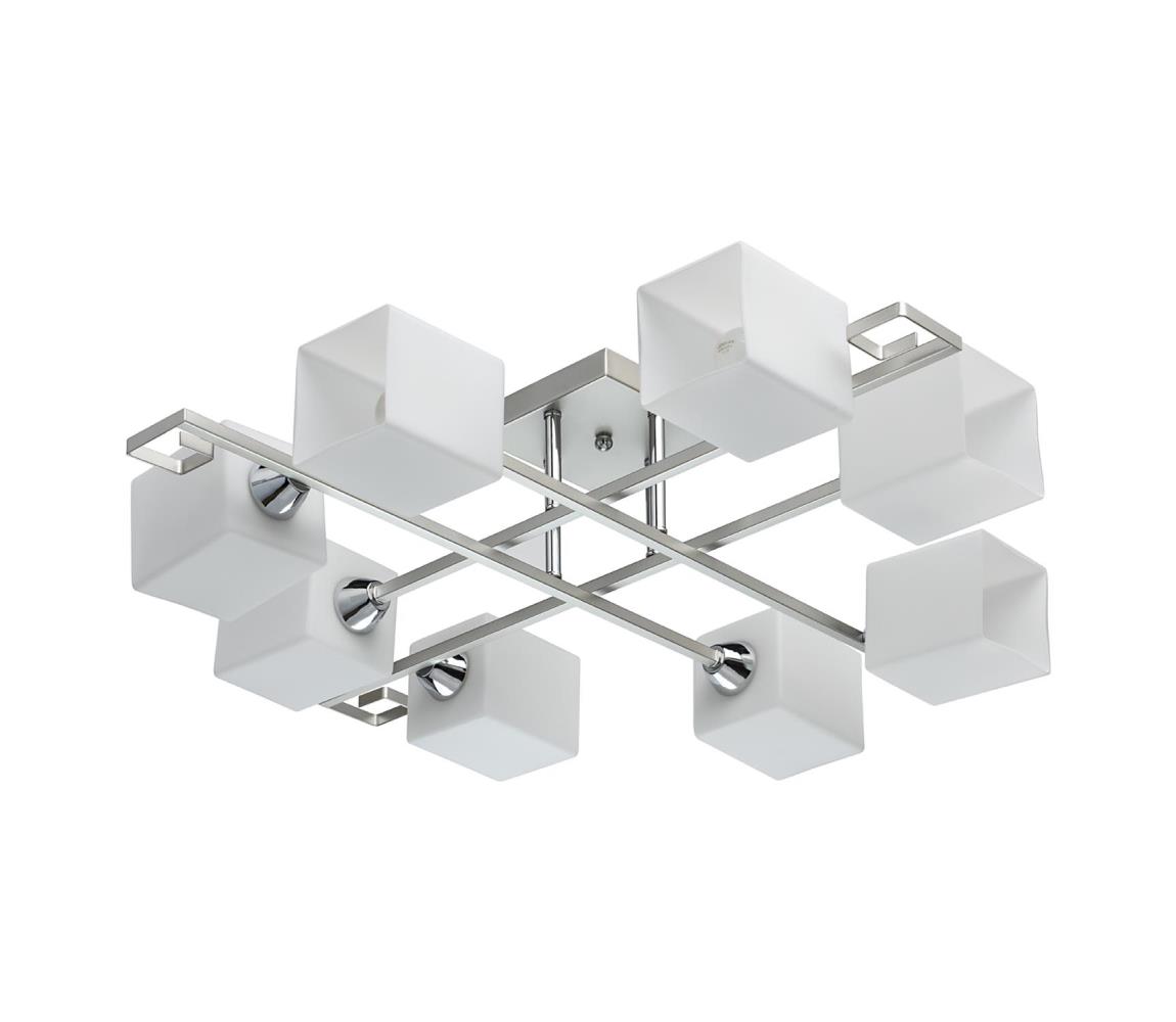 DeMarkt De Markt - Lustr na tyči ALPHA 8xE14/60W/230V MW0443