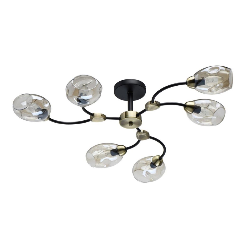 De Markt - Přisazený lustr HAMBURG 6xE14/40W/230V