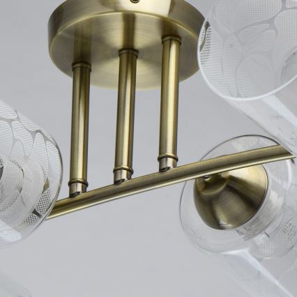 De Markt - Přisazený lustr OLYMPIA 6xE27/40W/230V