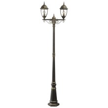De Markt - Venkovní lampa STREET 2xE27/95W/230V IP44