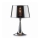 deal Lux - Stolní lampa LONDON 1xE27/60W/230V lesklý chrom