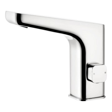 Deante BQH_029V - Bezdotyková umyvadlová baterie s regulací teploty HIACYNT 230/6V lesklý chrom