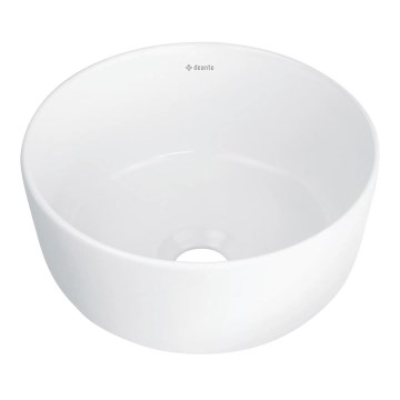 Deante CDJ_6U2S - Umyvadlo na desku JASMIN pr. 28 cm keramika/bílá