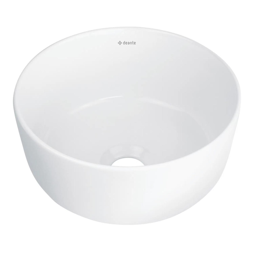 Deante CDJ_6U2S - Umyvadlo na desku JASMIN pr. 28 cm keramika/bílá