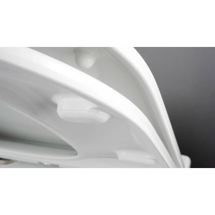 Deante CGRD6ZPW - Závěsné WC s prkénkem SoftClose ROUND keramika/bílá