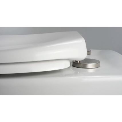 Deante CMOD6SPW - Závěsné WC s prkénkem SoftClose BORO keramika/bílá